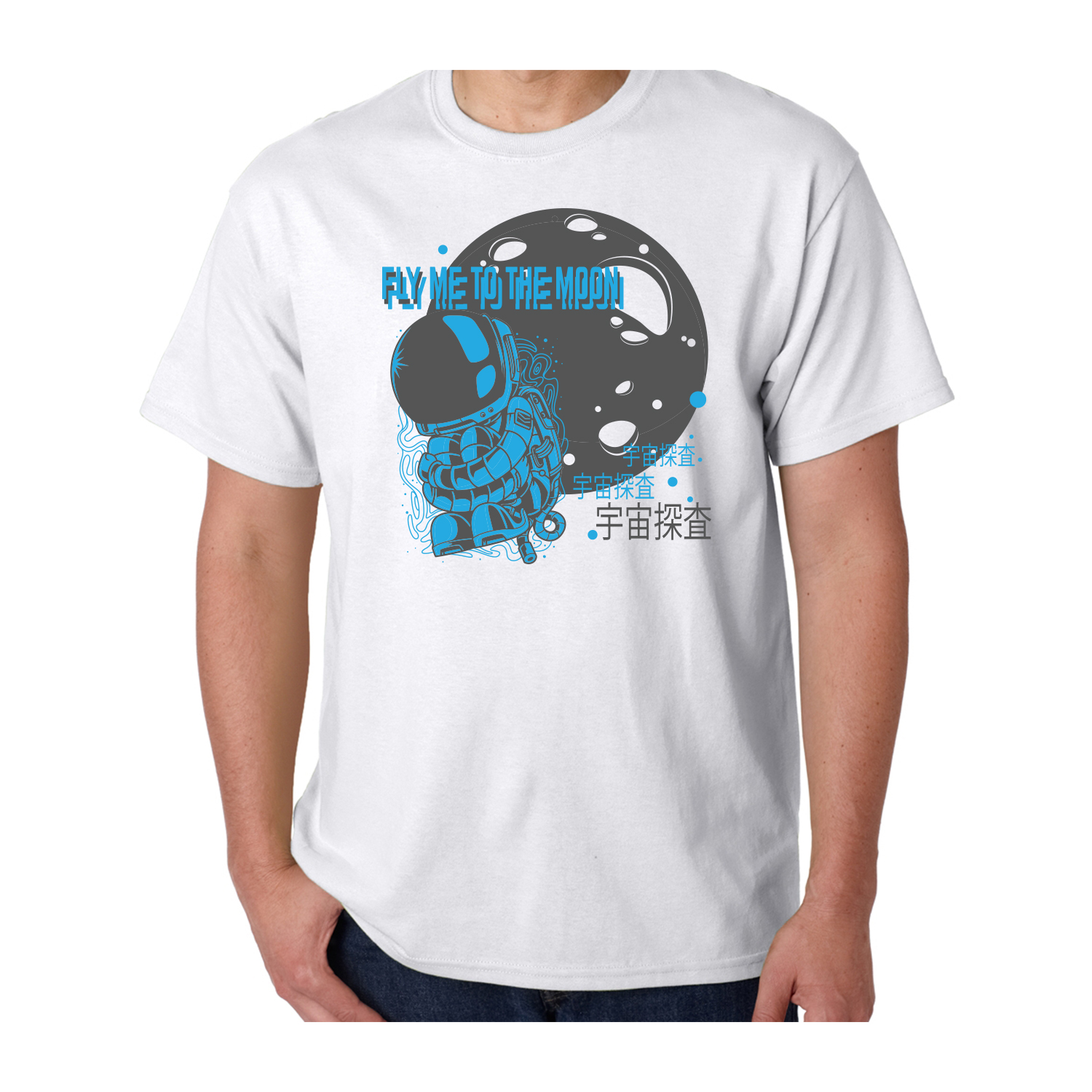 Gildan™ 5.3 oz Cotton Pre-Shrunk T-Shirt (2 Color Imprint) 59