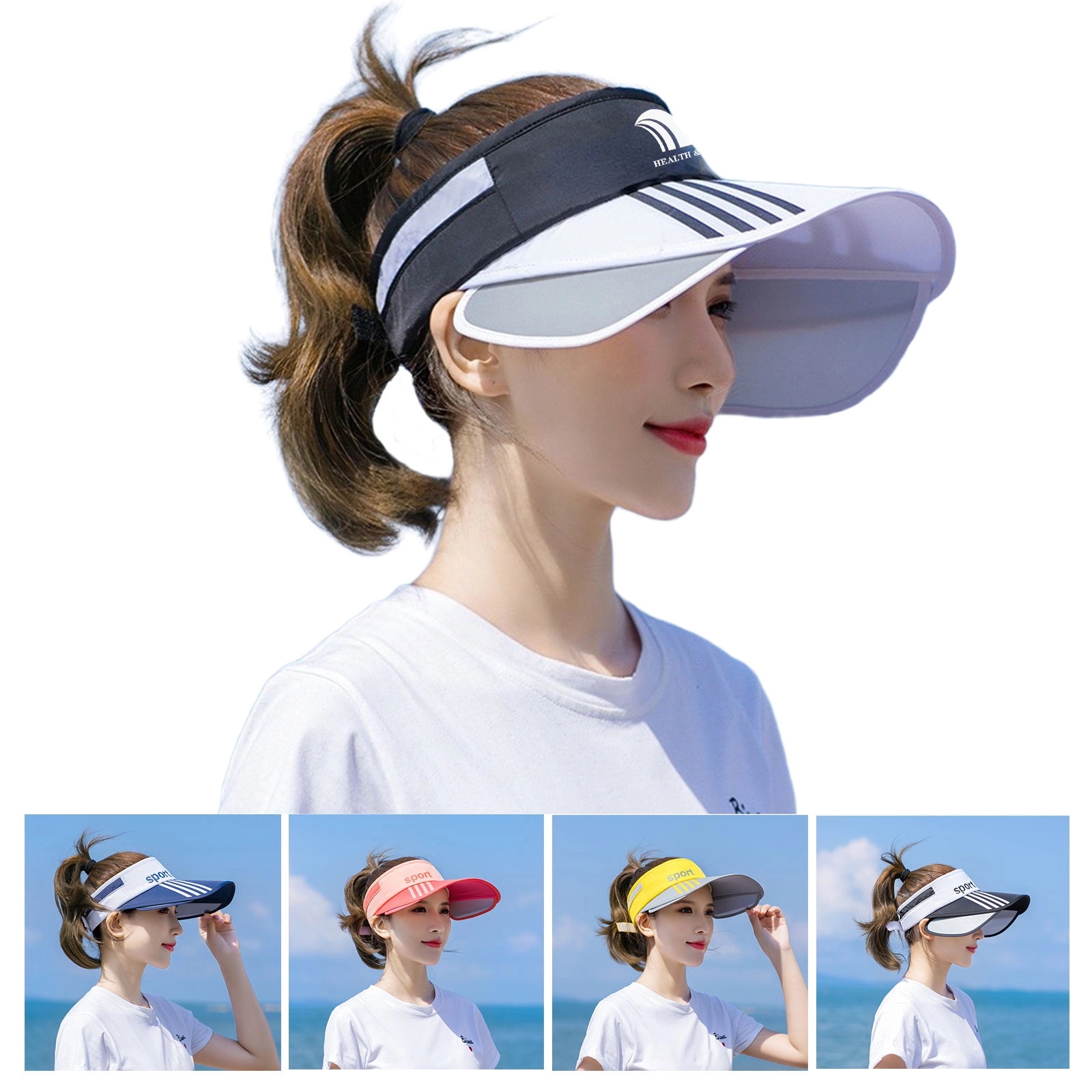 Polyester Sun Visor Hat 5
