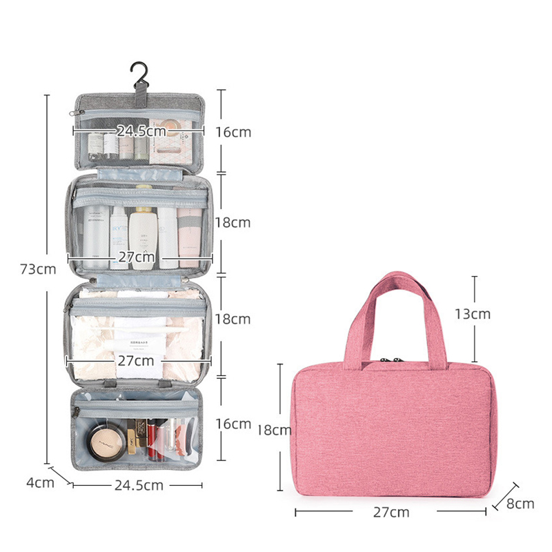 Travel waterproof folding dry and wet wash bag 2
