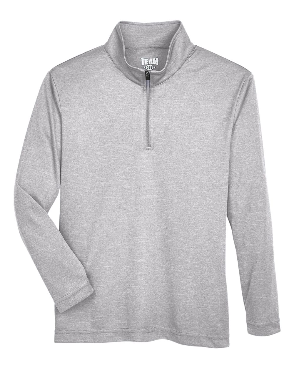 Youth Zone Sonic Heather Performance Quarter-Zip Pullover - TT31HY 43