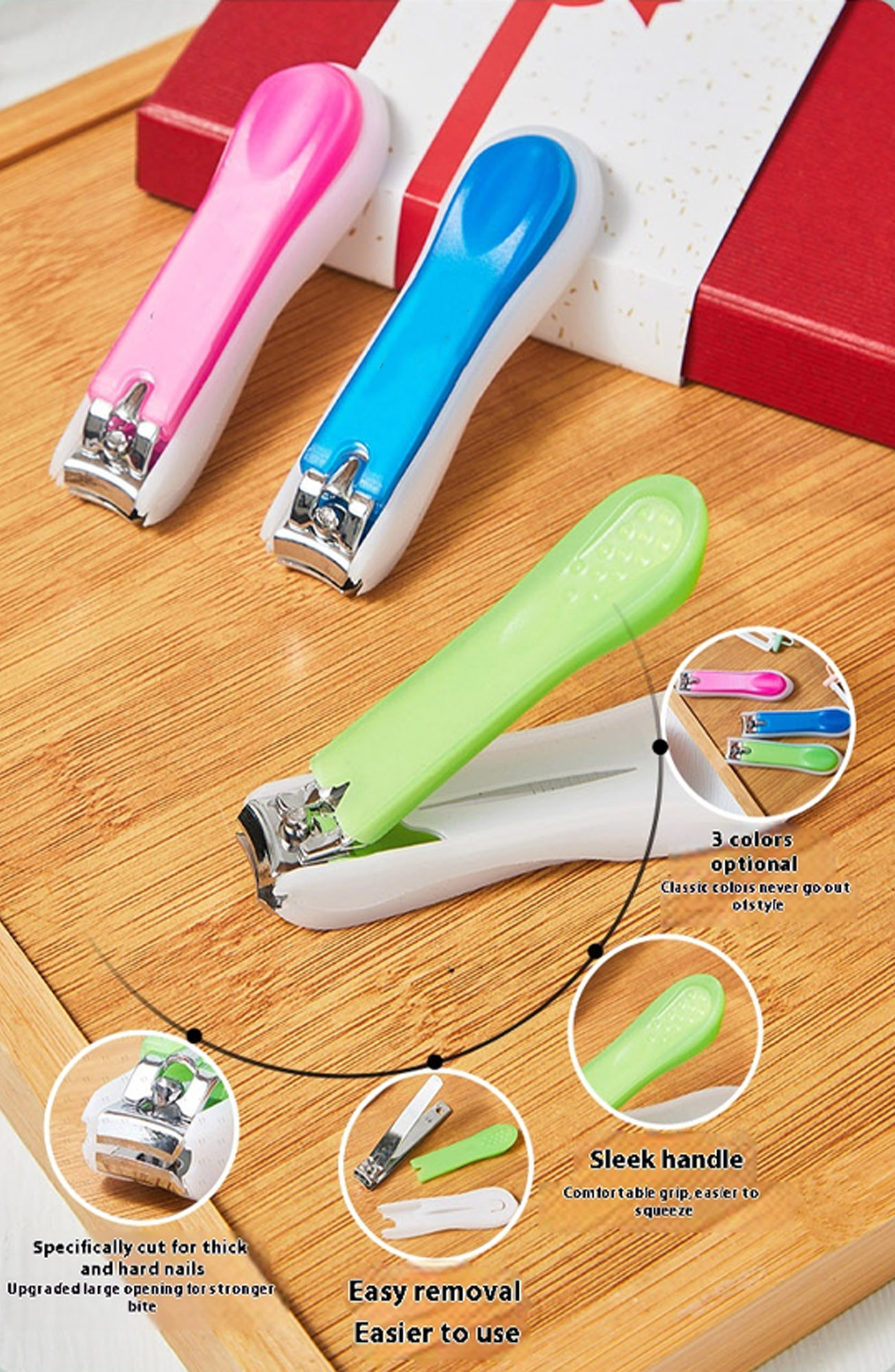 MOQ 10 pcs Nail Clipper  Peeler Set 7