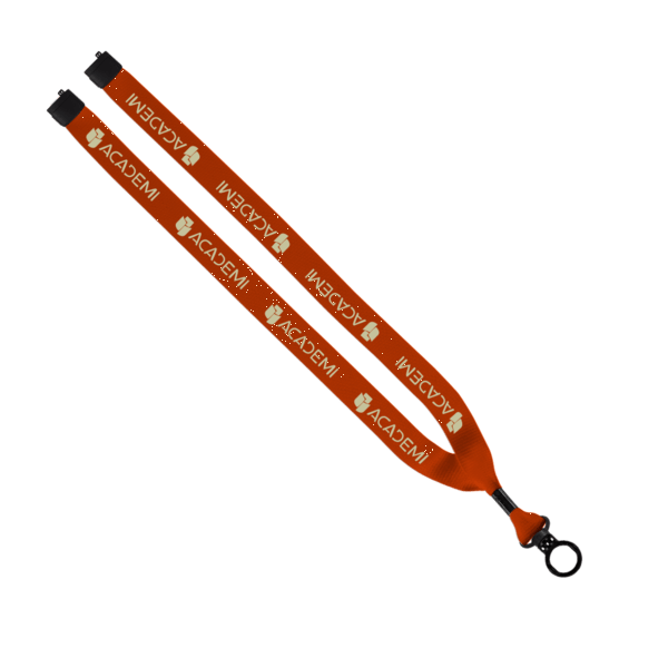 3/4" Polyester Lanyard with O-Ring 14