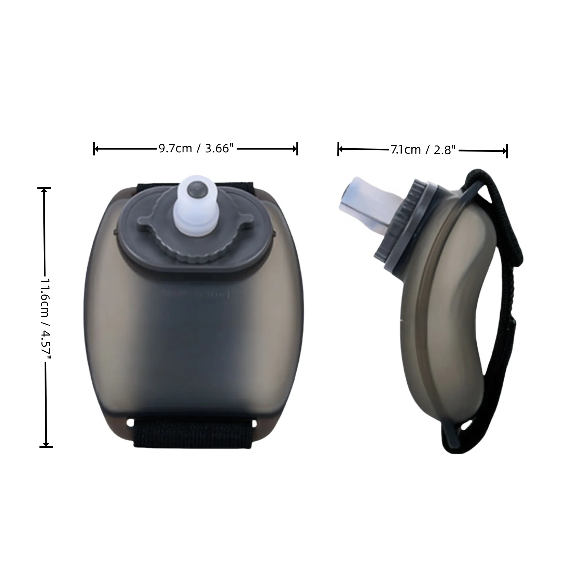 Squeezable Cycling Flask Wrist - Mount Outdoor Sports Promo 2