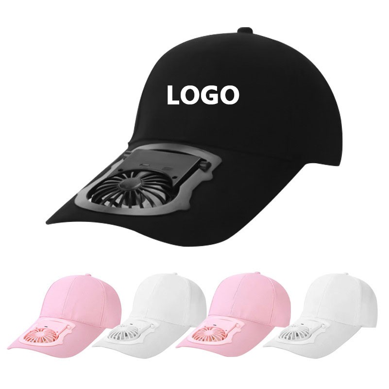 Unisex Usb Charging Belt Fan Baseball Golf Hat 2