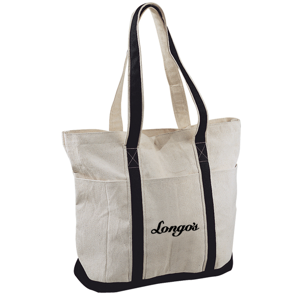 Heavy Cotton Tote Bag, custom tote bag with logo imprint 4