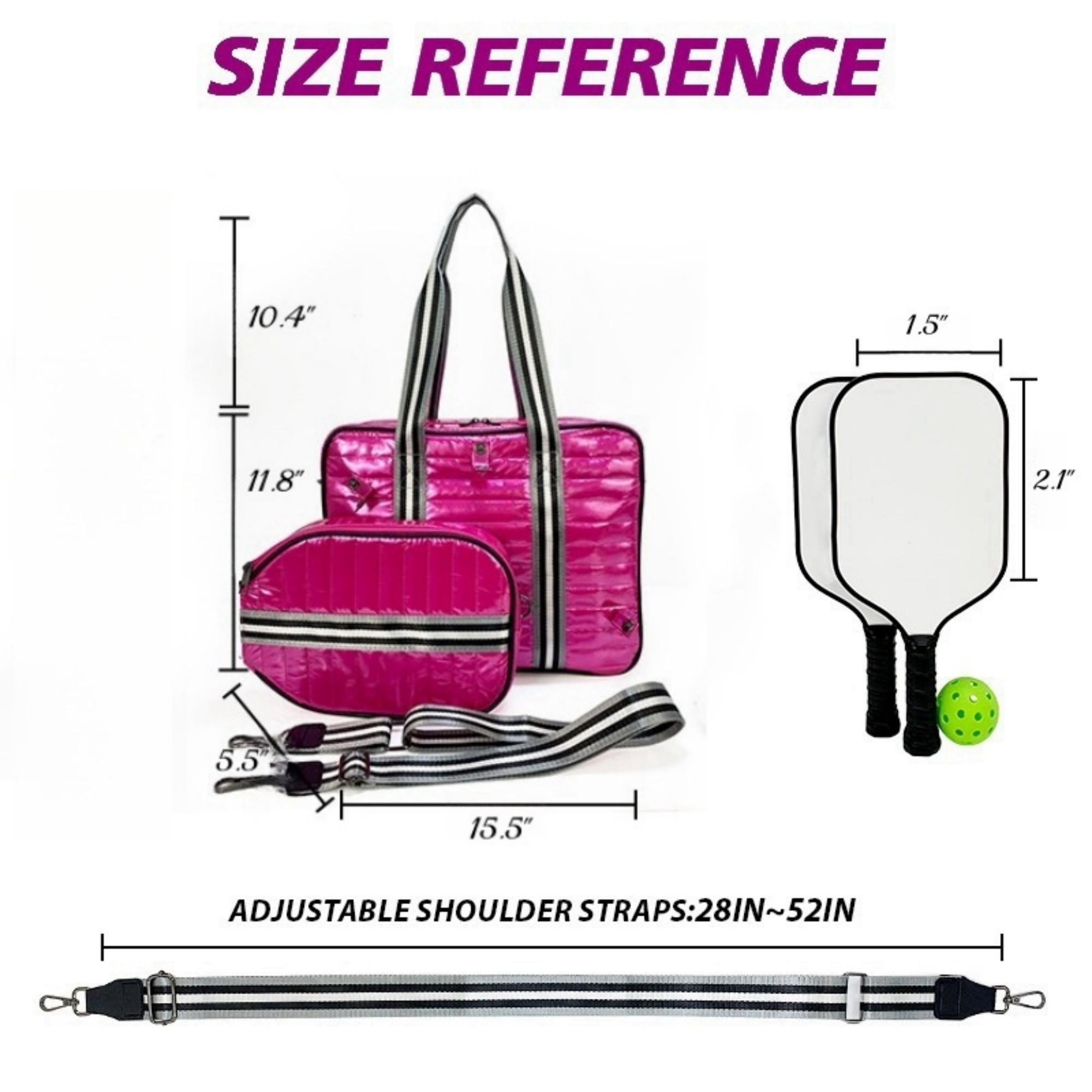 Crossbody Sling Pickleball Bag 10