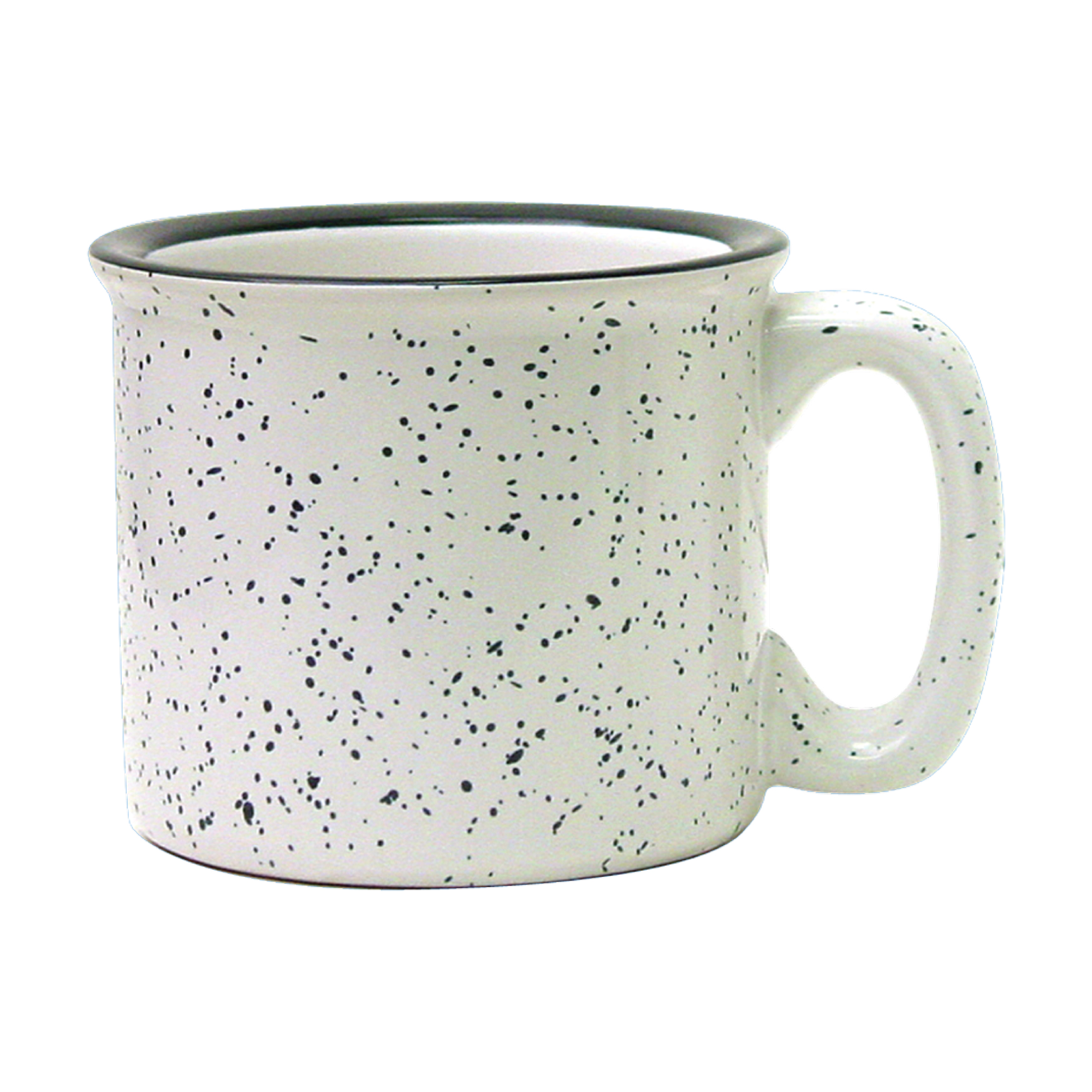 15 oz White Campfire Mug