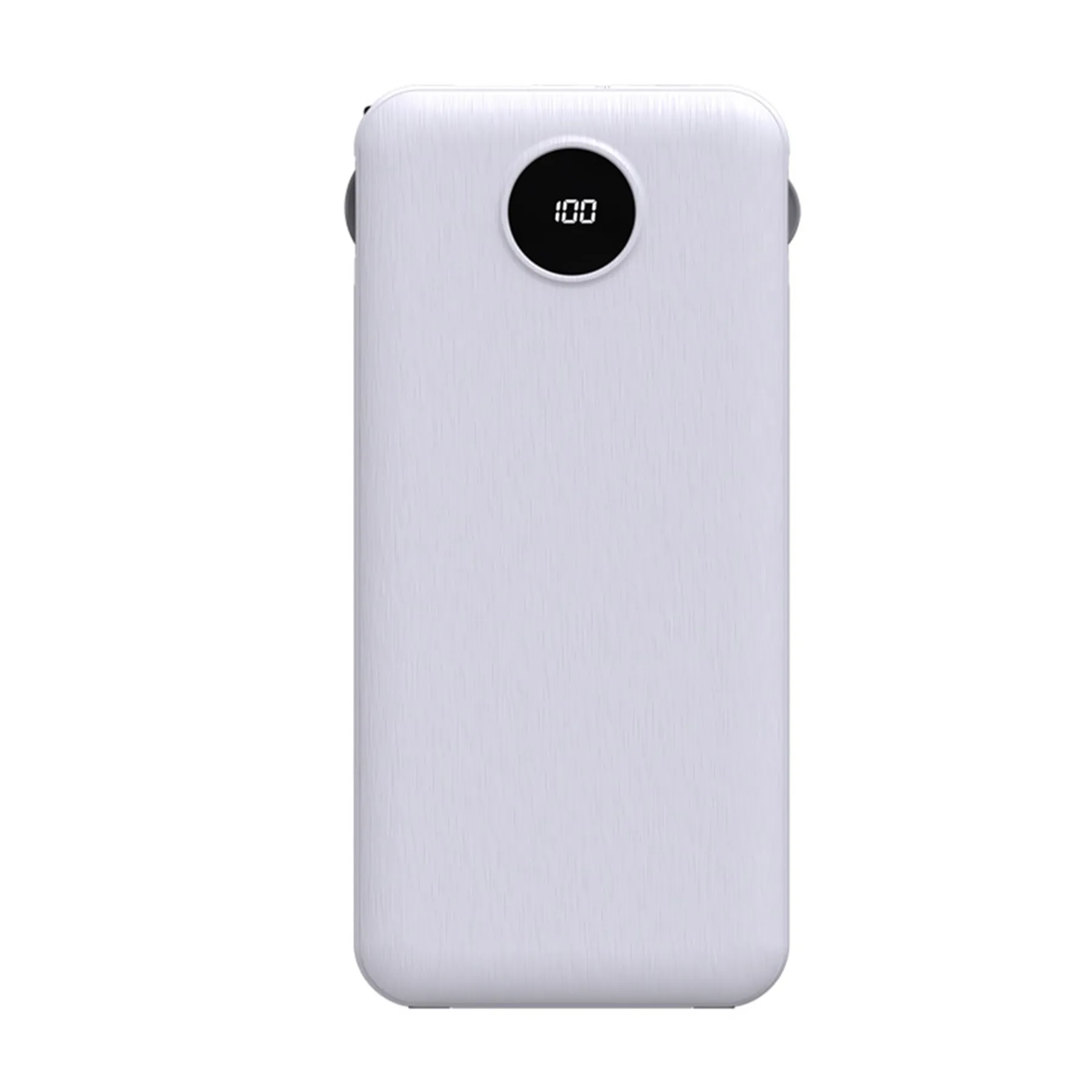 10000 mAh Digital Display Power Bank with Plug-in and Cable 2