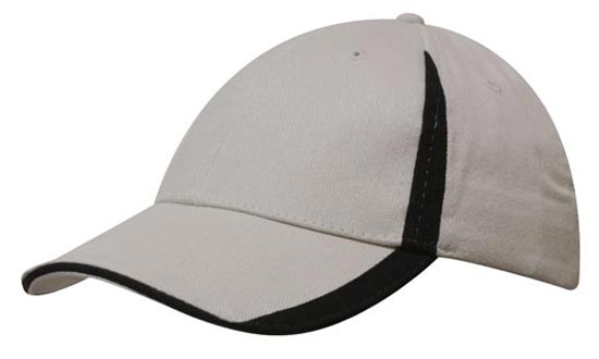 Brushed Heavy Cotton with Inserts on the Peak & Crown 15