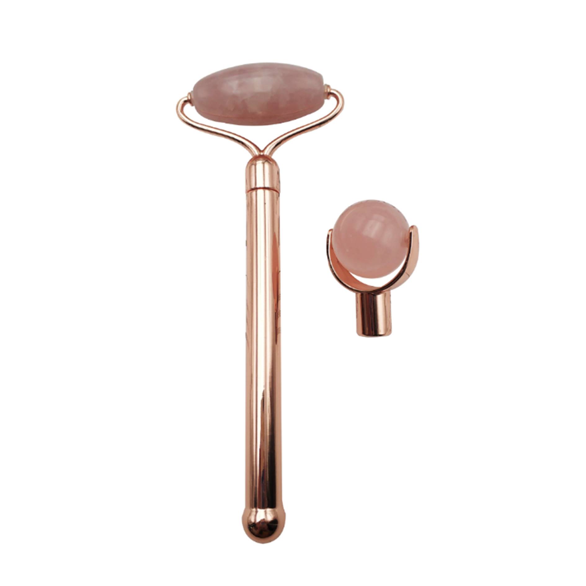 2 In 1 Face Massager Jade Roller Set 2