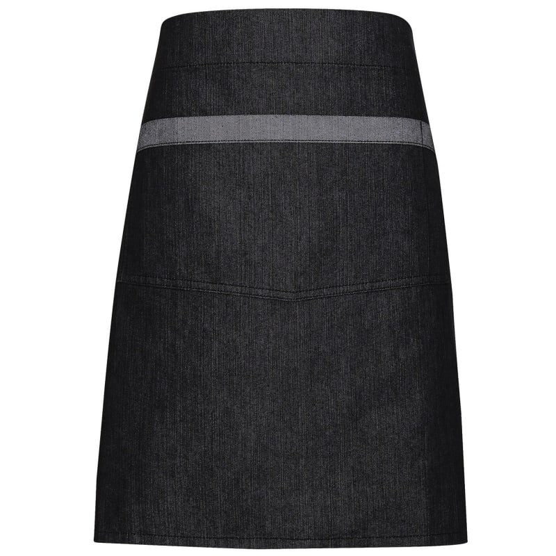 Artisan Collection By Reprime Unisex Domain Contrast Denim Waist Apron 9