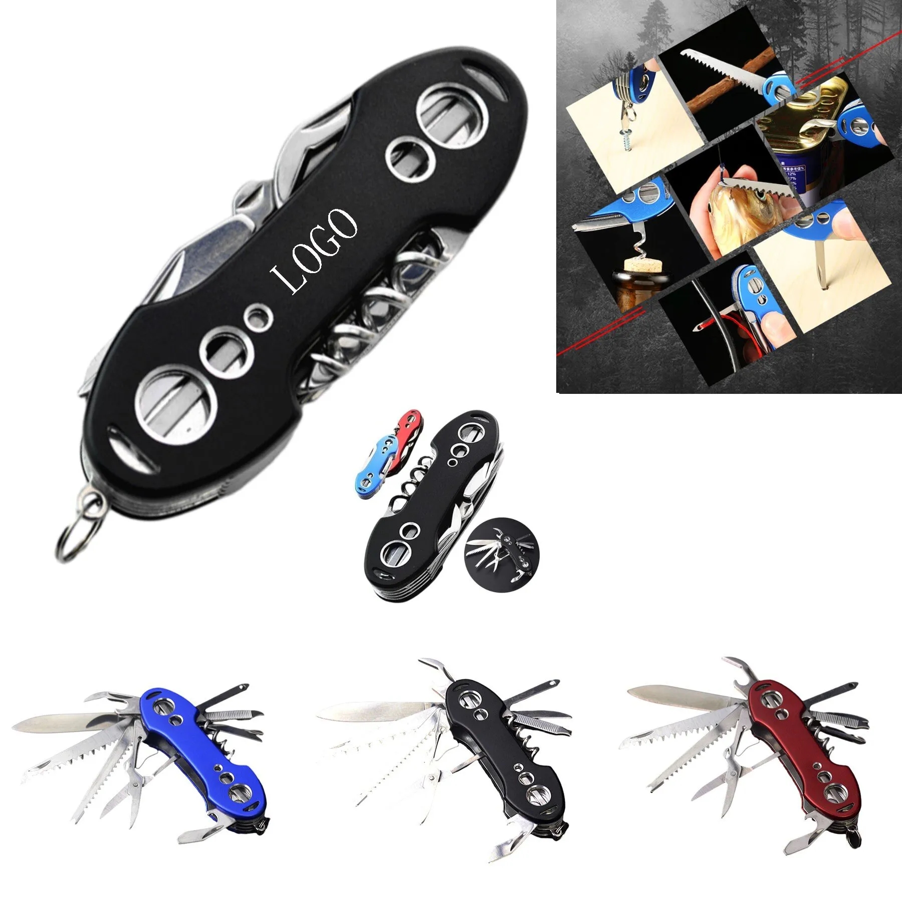 13-In-1 Multitool Pocket Knife 1