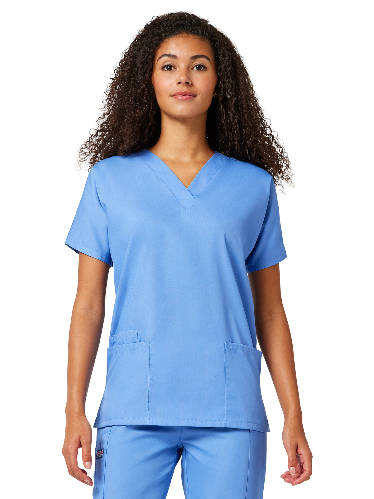 Cherokee - Workwear Originals - Women's 2-Pocket V-Neck Top 135