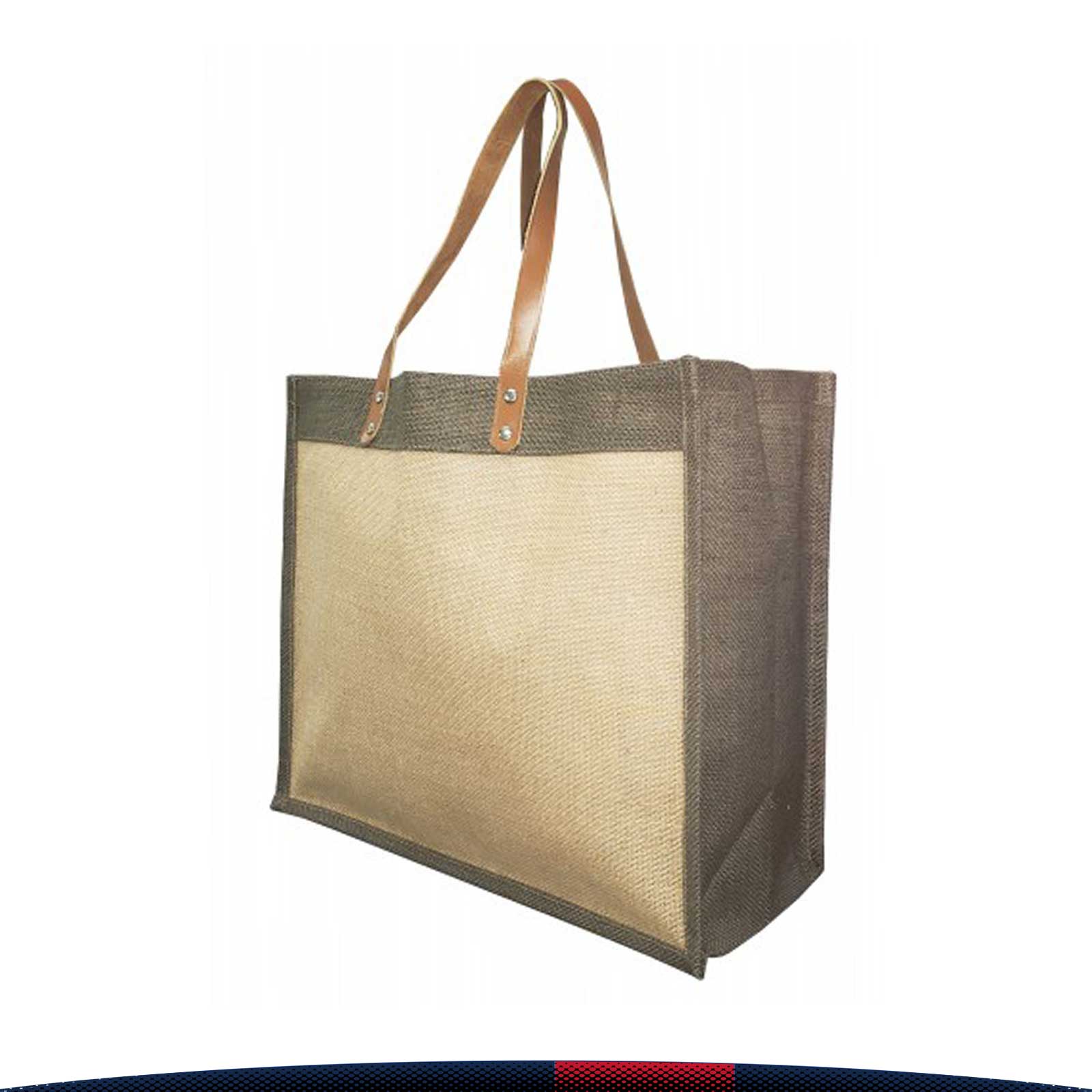 Decpa Laminated Jute Tote Bag, custom tote bag with logo imprint 2