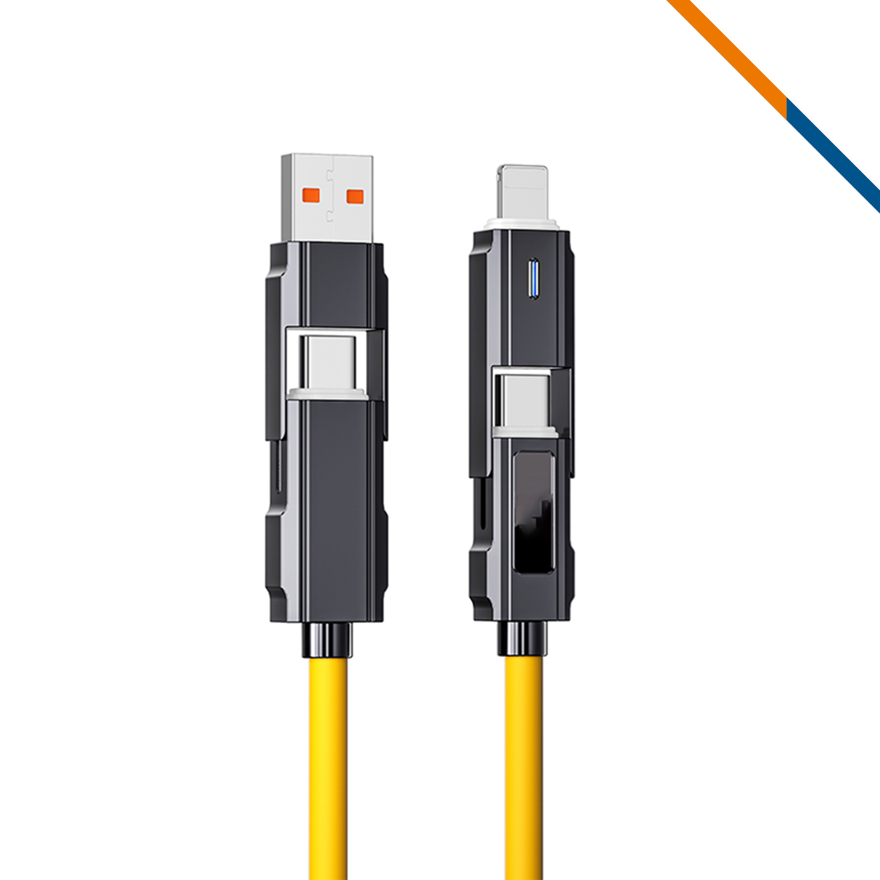 VoltFlow 4in1 Fast Charging Data Transfer Cable 9