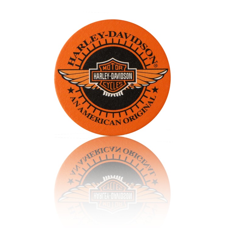 Coaster Pulpboard 80 pt 3.500" Round Digital Print 2