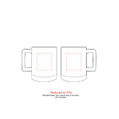Bates 15oz Ceramic Mug w/ Cork Base 24