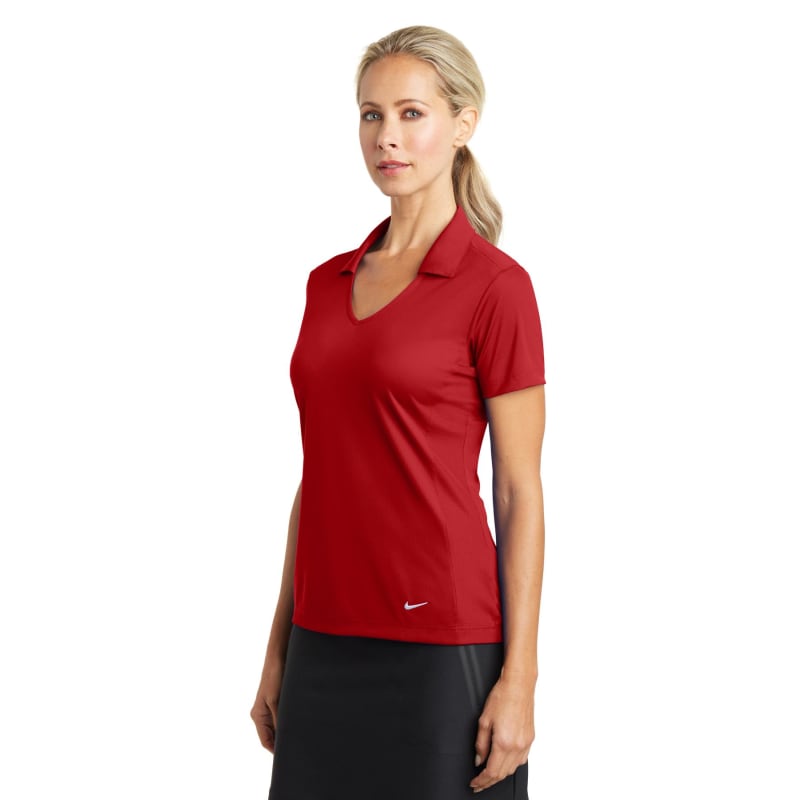 Nike Women's Dri-FIT Vertical Mesh Polo. 16