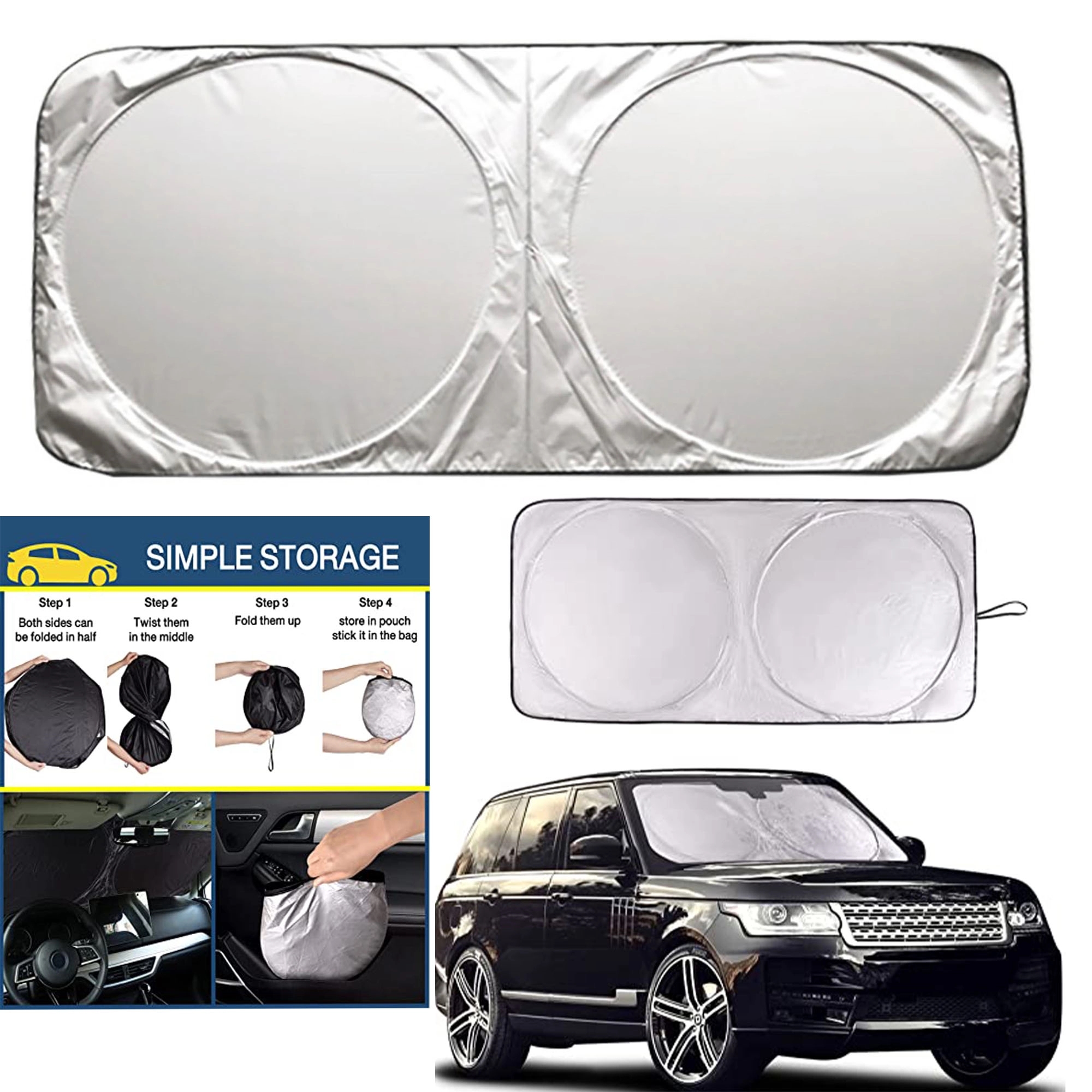 Folding Car Sun Shade 1