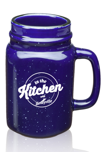 16 oz. Savannah Speckle Ceramic Mason Jars 10