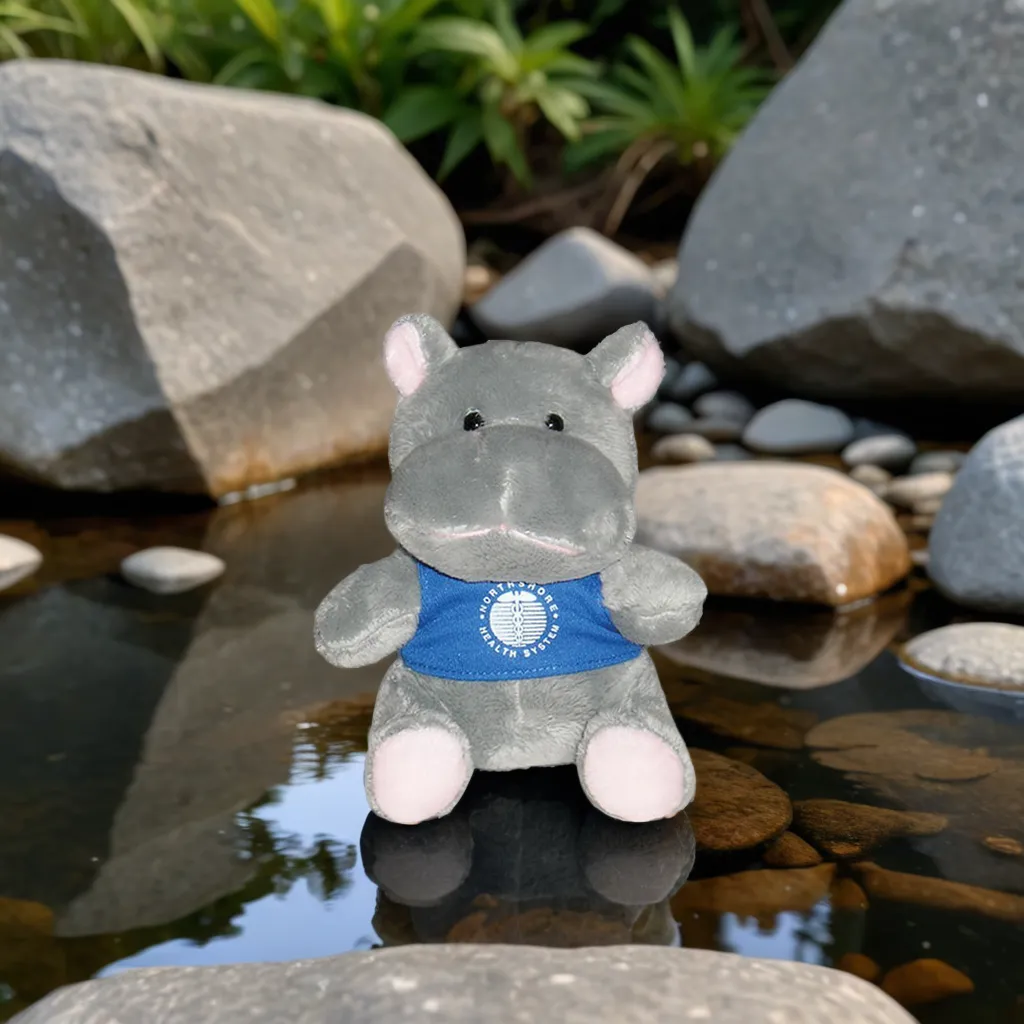 5" Plush Pals Hippo 10