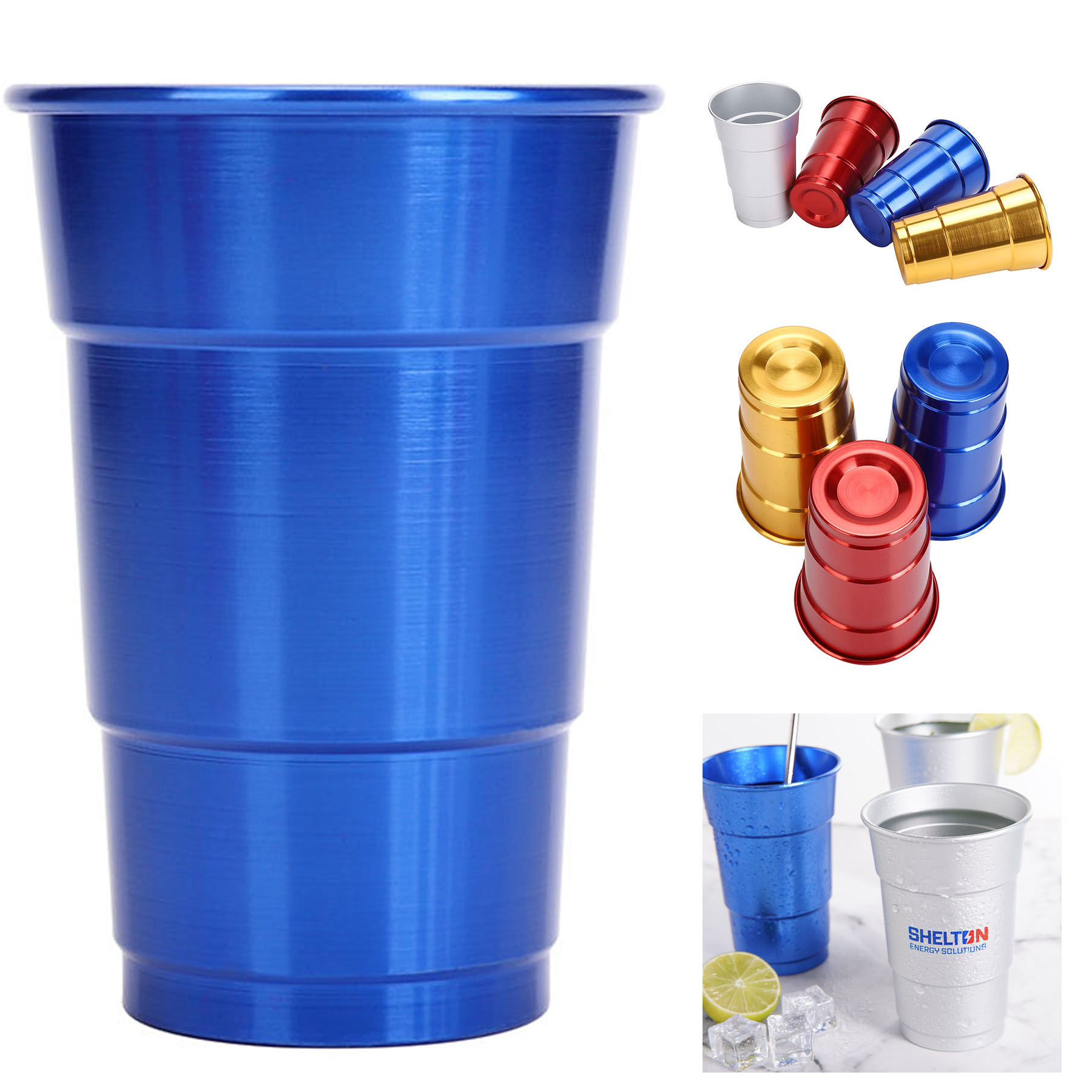 16 oz Stadium Aluminum Cup
