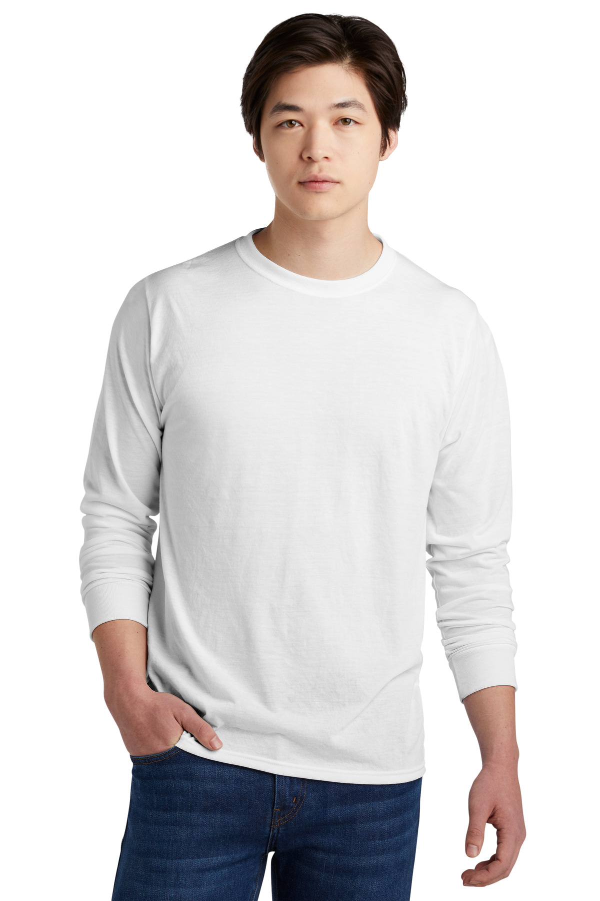 Jerzees Dri-Power 100% Polyester Long Sleeve T-Shirt 21LS 87