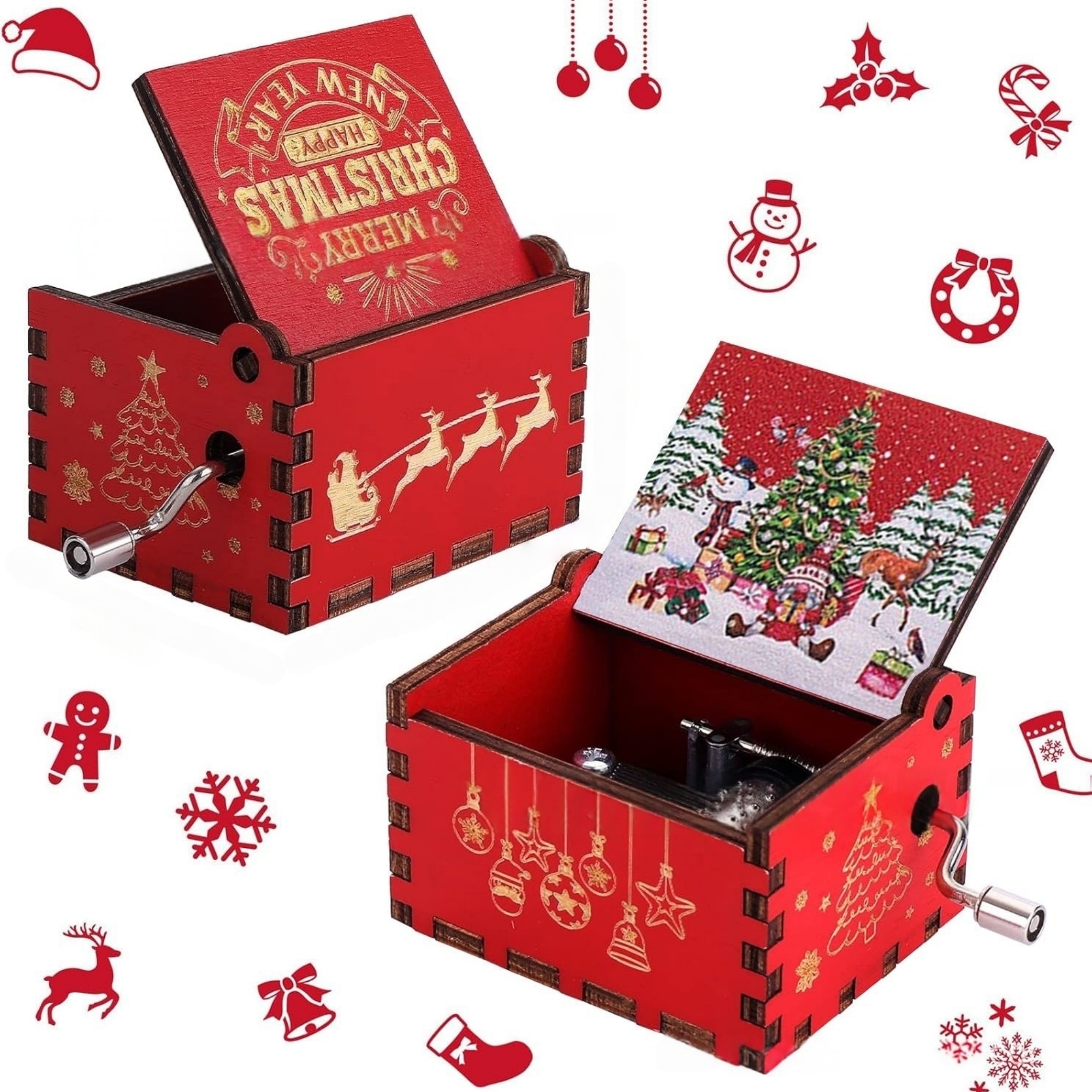 Christmas Music Box Gift 11