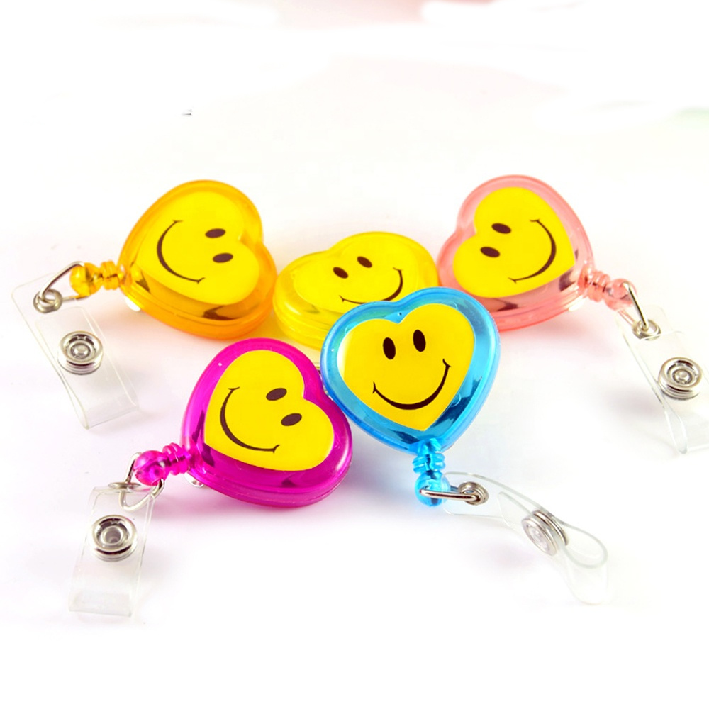 Heart Shape Badge Reel 4