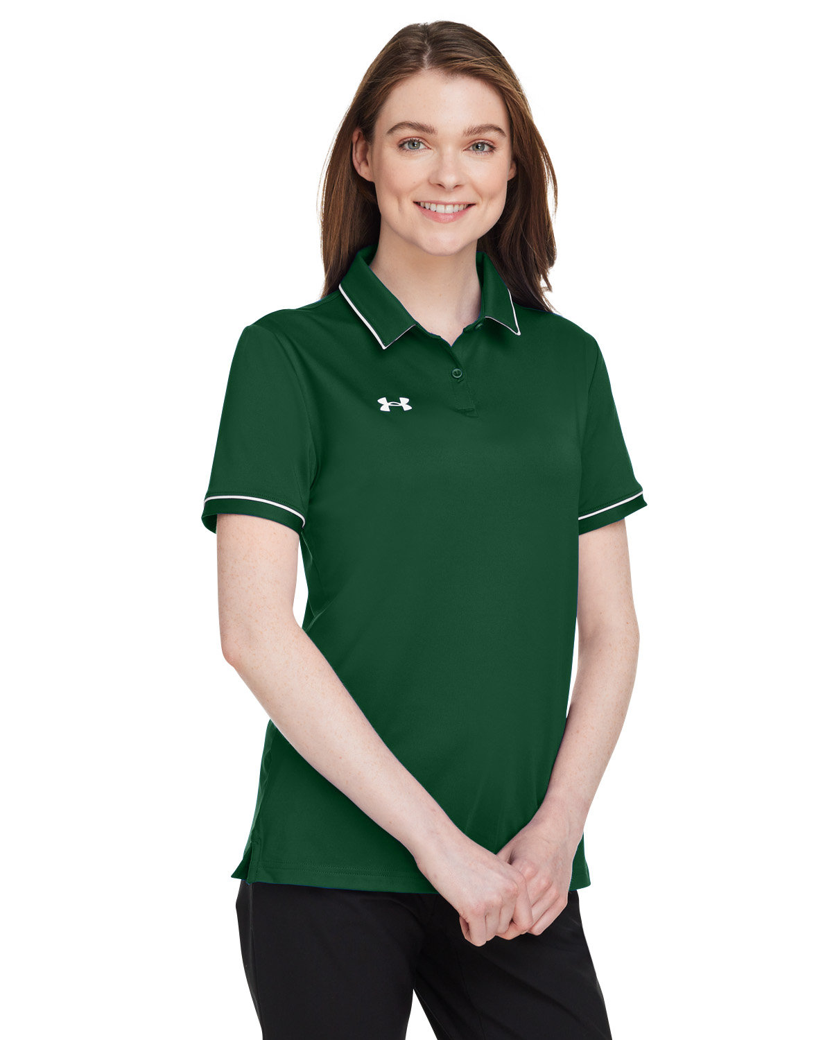 Ladies' Tipped Teams Performance Polo