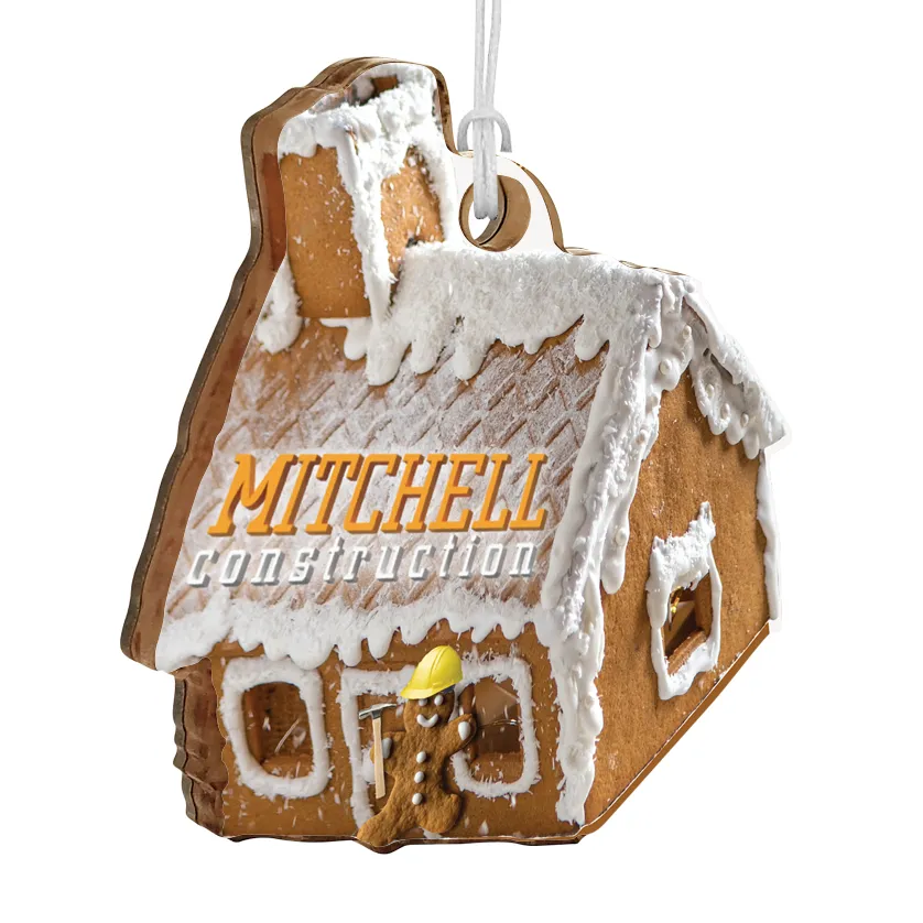 Full Color Acrylic Ornament Custom Shape 3