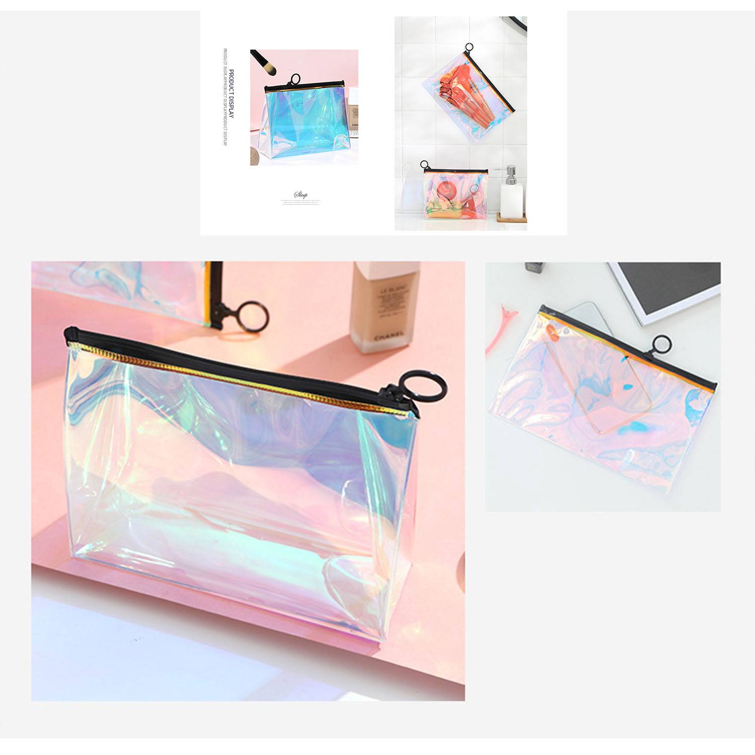 Rainbow Prism Laser Portable Storage Bag 5