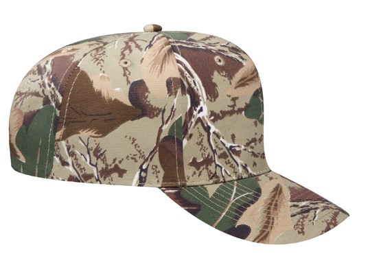 OTTO CAP Camouflage 6 Panel Mid Profile Baseball Cap 22