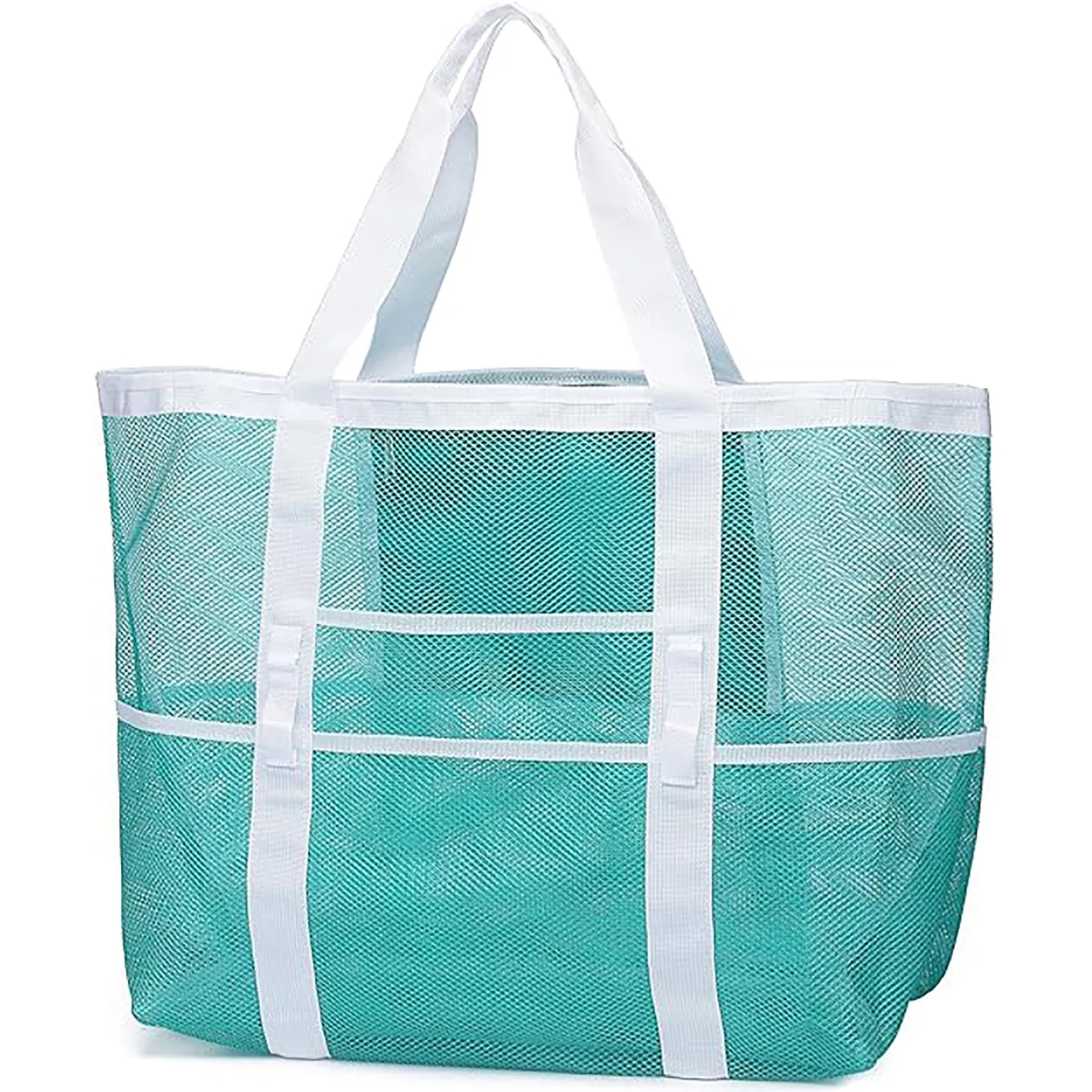 Extra Large Mesh Beach Bag, custom tote bag with logo imprint 3