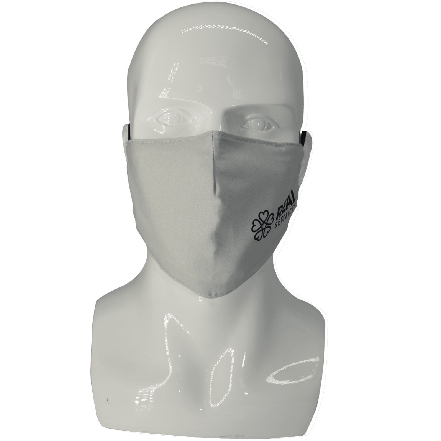 Performance 3 Layers Face Mask w/ Nose Bridge, adjuster loop 6