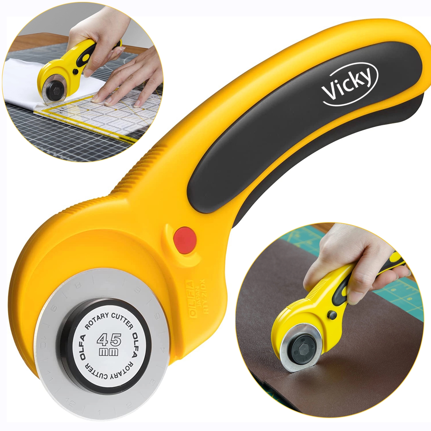 45mm Rotary Fabric Cutter 4