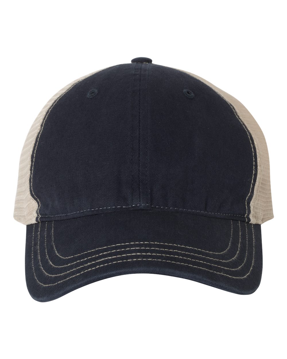 Garment-Washed Trucker Cap - 111 32