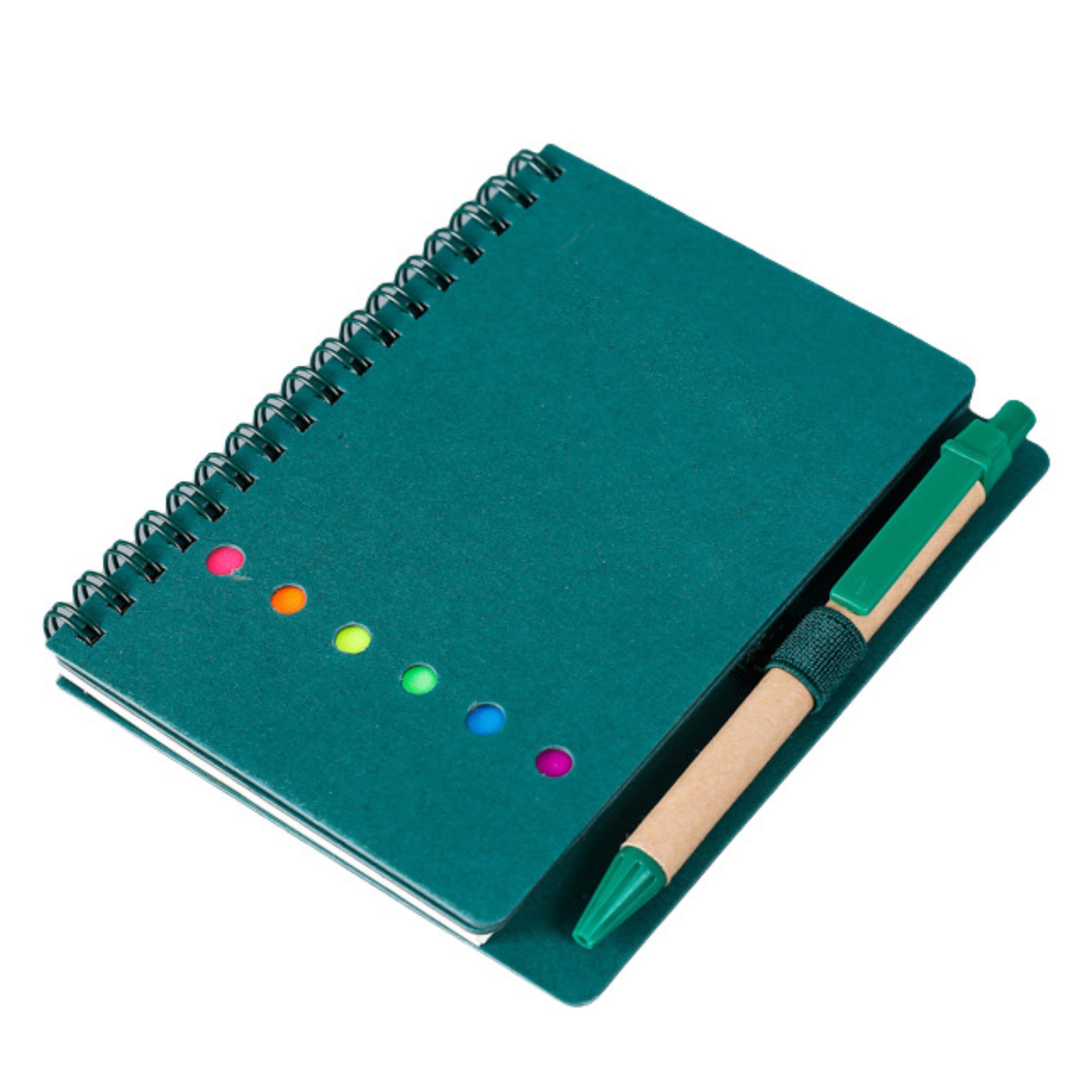 Spiral Notebook with Sticky Note 5