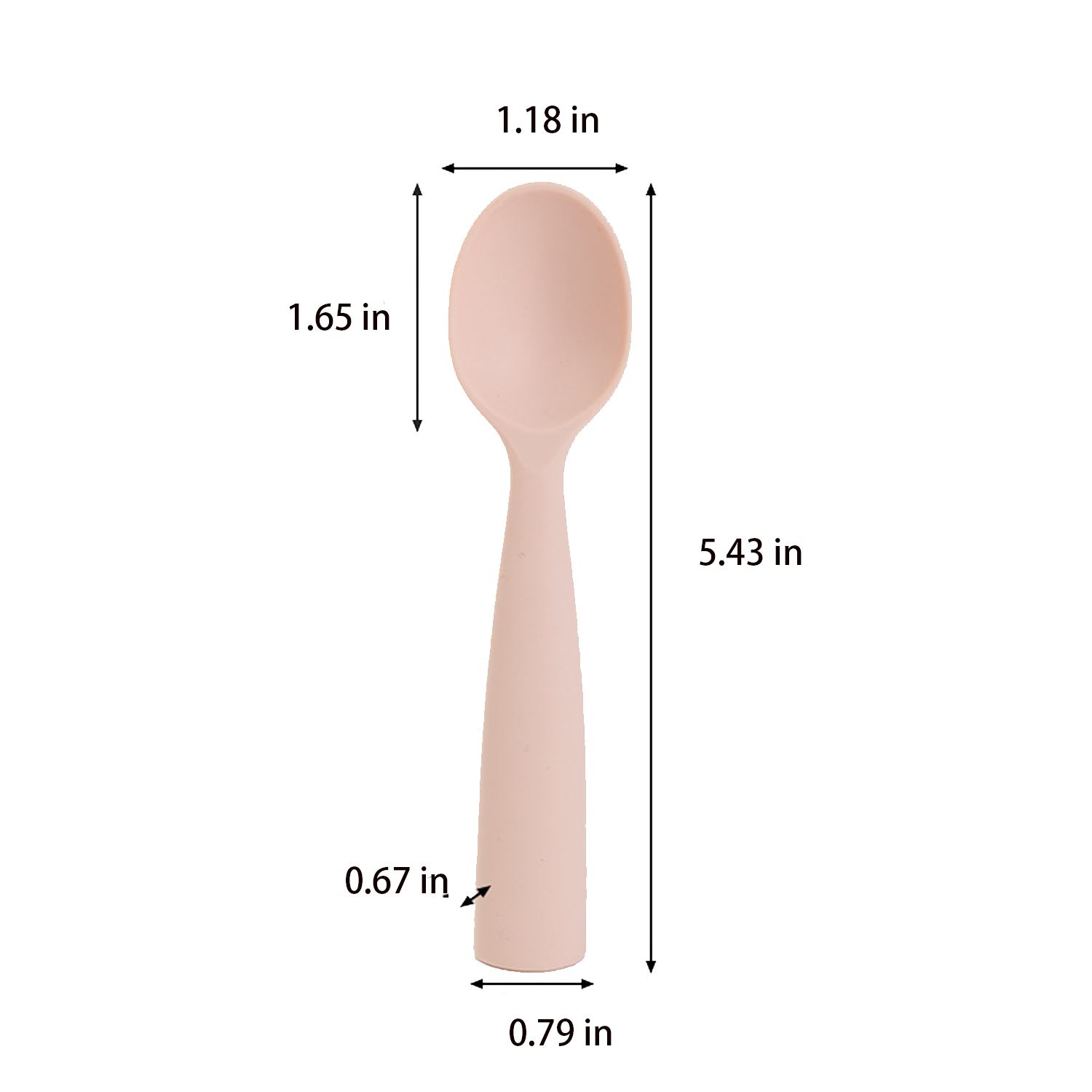 Baby Food Silicone Spoon 2