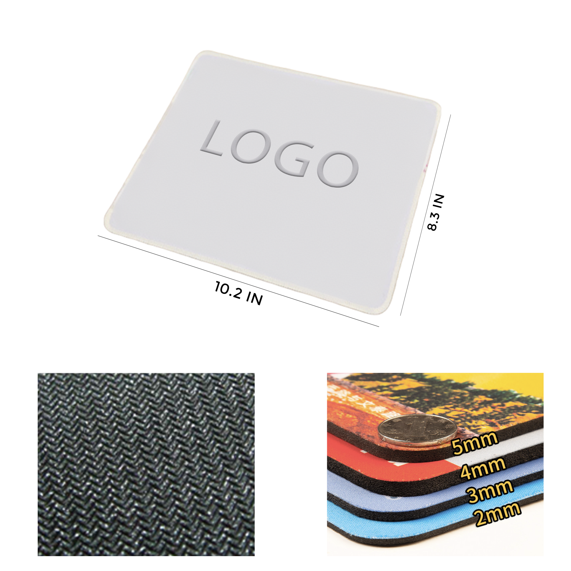 MOQ 50 Pcs Smooth Soft Surface Mouse Pad 2