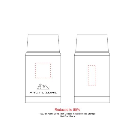 Arctic Zone® Titan Copper Insulated Food Storage 56