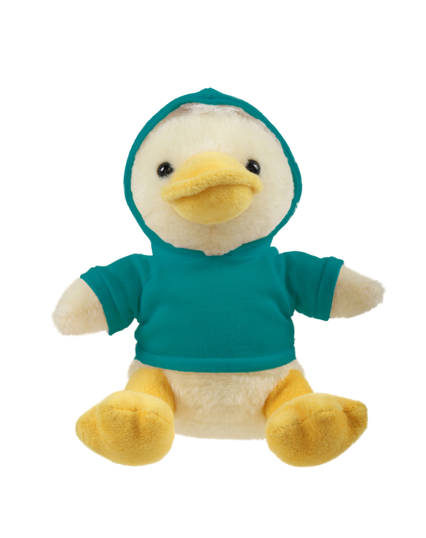 Soft Plush Sitting Duck wearing a Hoodieoodie 11