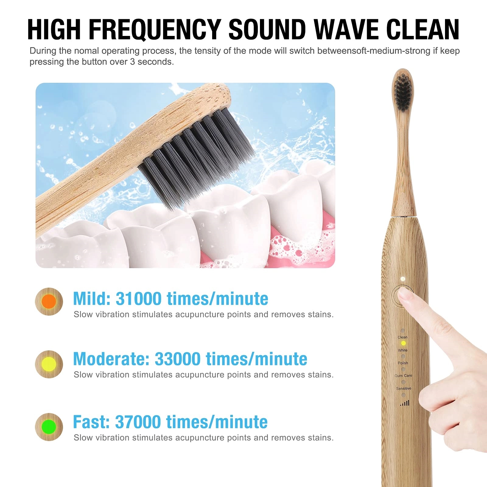 Electric Bamboo Toothbrush 3