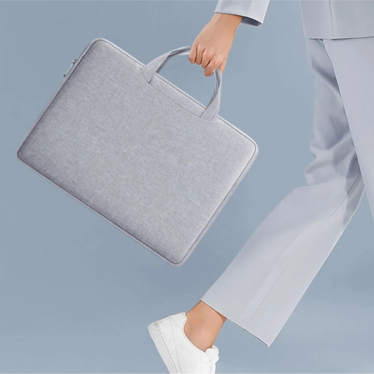 15 Inch Slim Laptop Sleeve With Carry Handles 1