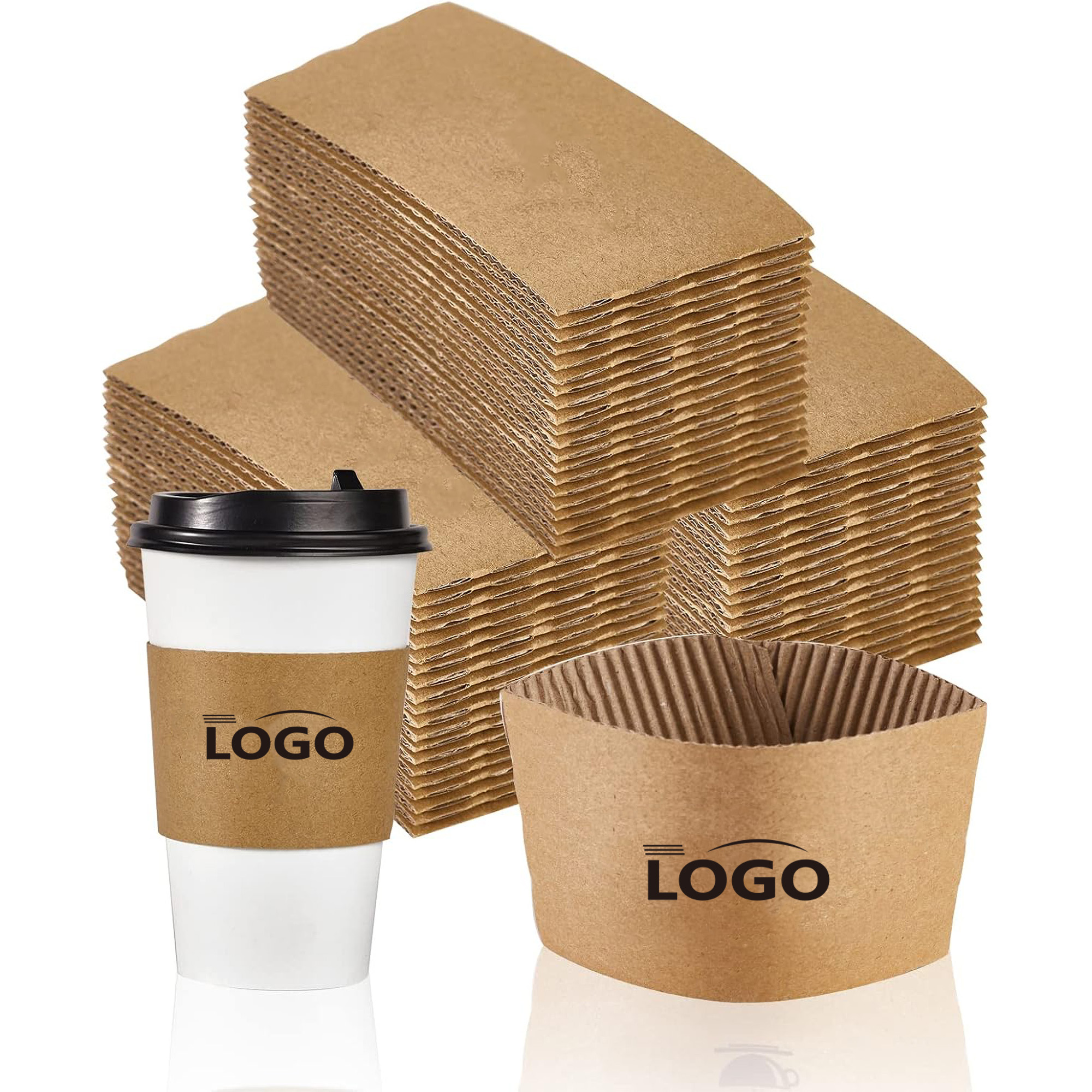 Corrugated Coffee Cup Sleeves Double 4