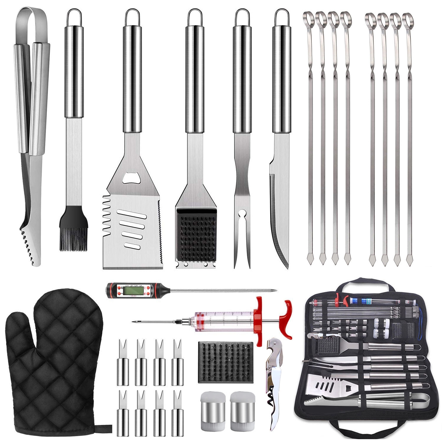 Barbecue kit set 30pcs 2
