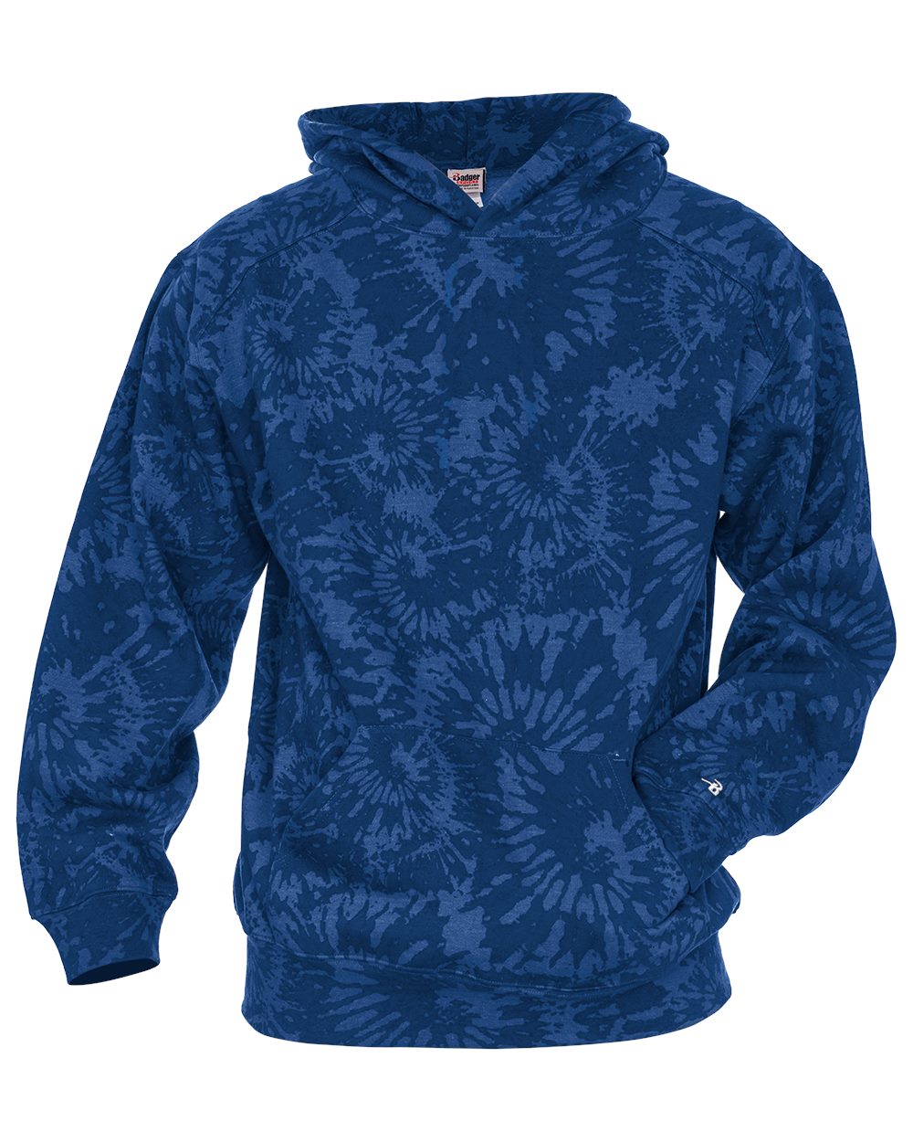 Youth Tie-Dyed Triblend Hooded Sweatshirt - 2275
