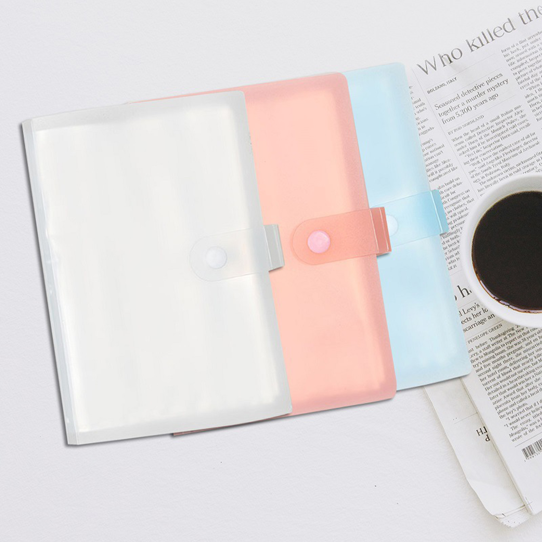 Clear Transparent Document File Bag 1