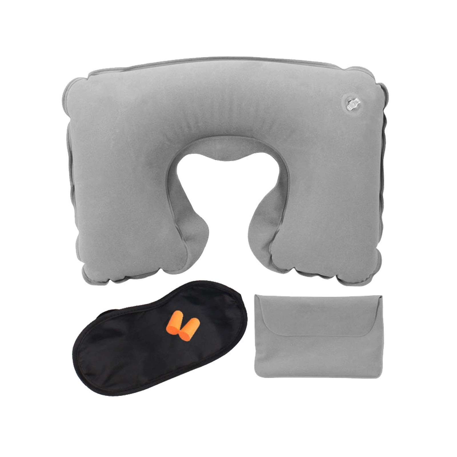 U-Shaped Portable Inflatable Travel Neck Pillow 5