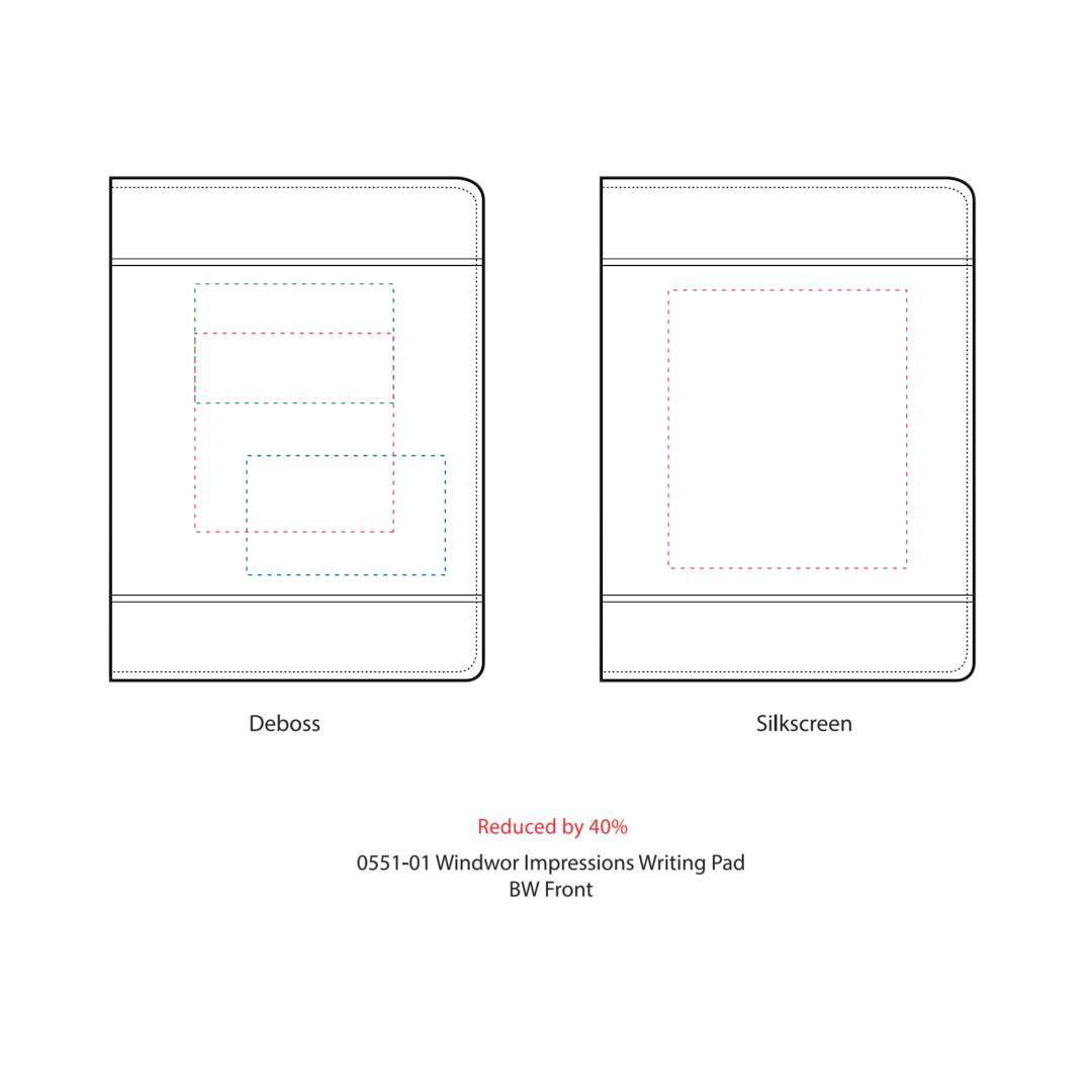 FSC® Mix Windsor Impressions Writing Pad 17